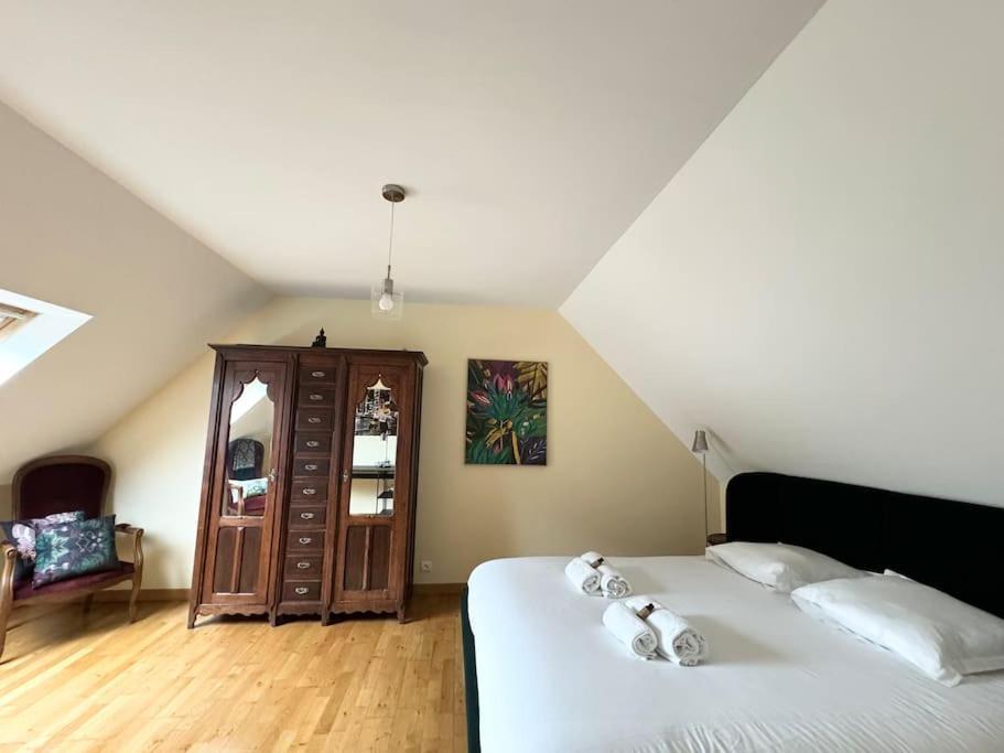 Maison De Charme Au Calme Fouesnant Bagian luar foto